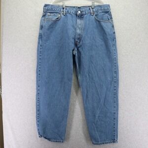 Levi's 550 Jeans Mens 40x30 Relaxed Fit 5-Pocket Cotton Denim Blue